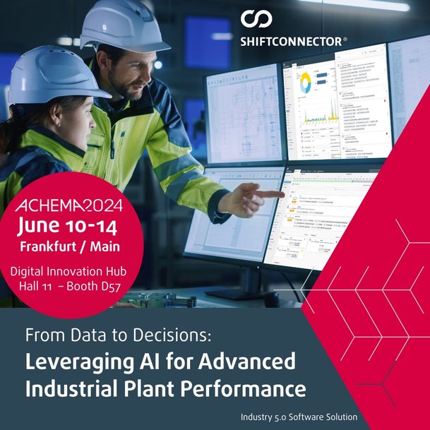 eschbach Showcases Industry 5.0 Software Shiftconnector at ACHEMA