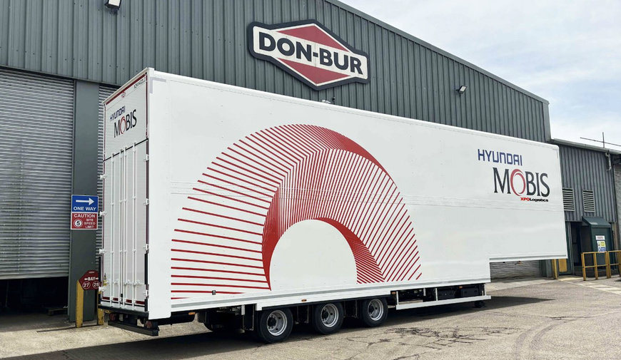XPO Logistics celebrates decade of partnership with Mobis Parts Europe with investment in new liveried trailers