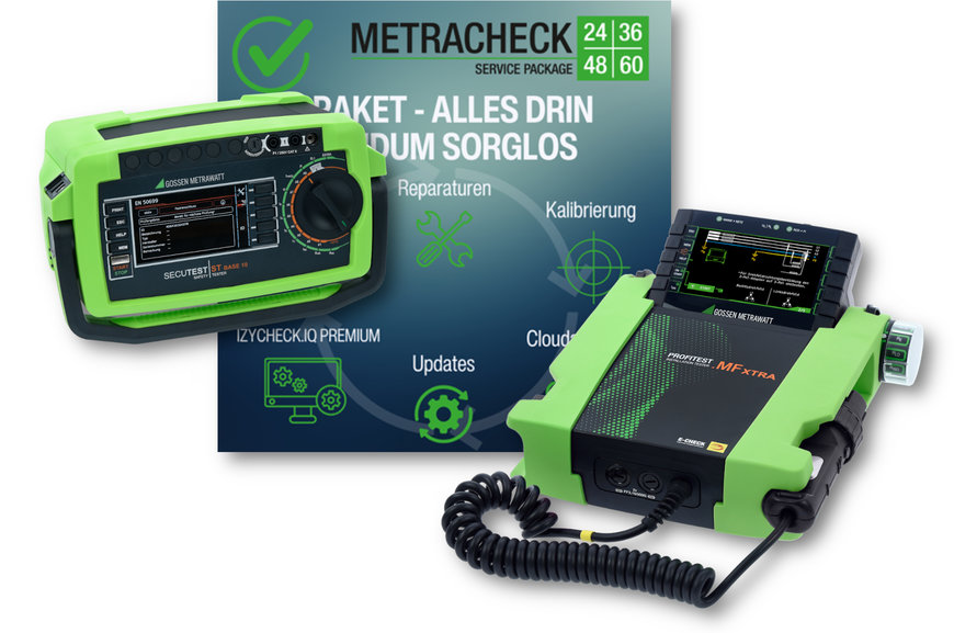 New all-round service for measuring and test instruments