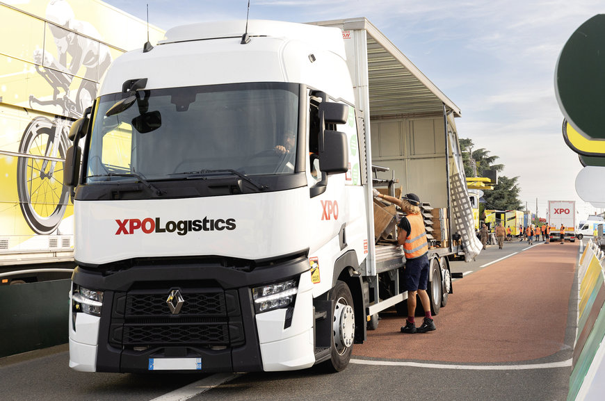 XPO Logistics continues to reduce the environmental impact of the Tour de France