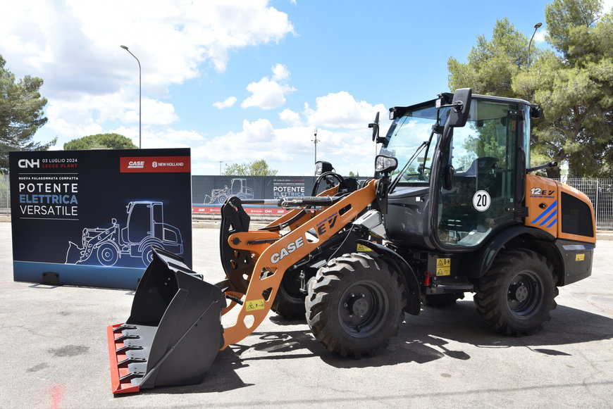 CNH inaugurates electric compact wheel loader production line in Lecce