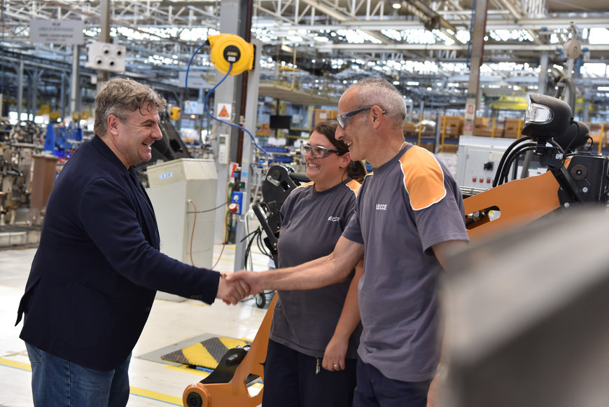 CNH inaugurates electric compact wheel loader production line in Lecce