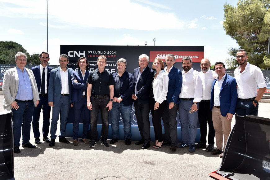 CNH inaugurates electric compact wheel loader production line in Lecce