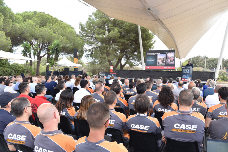 CNH inaugurates electric compact wheel loader production line in Lecce