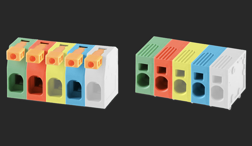 New Single-Position Terminal Blocks Feature Mix-and-Match Color Options