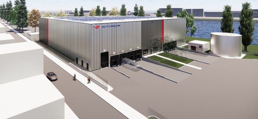 Hutchinson lays foundation stone for its future distribution center on its historical German site in Mannheim