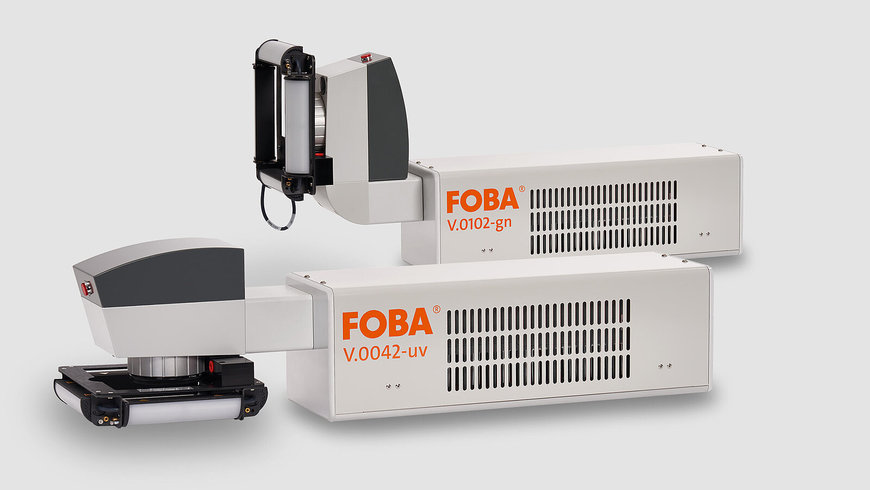 FOBA's new V-Series: Compact power for precise and sustainable plastic labeling