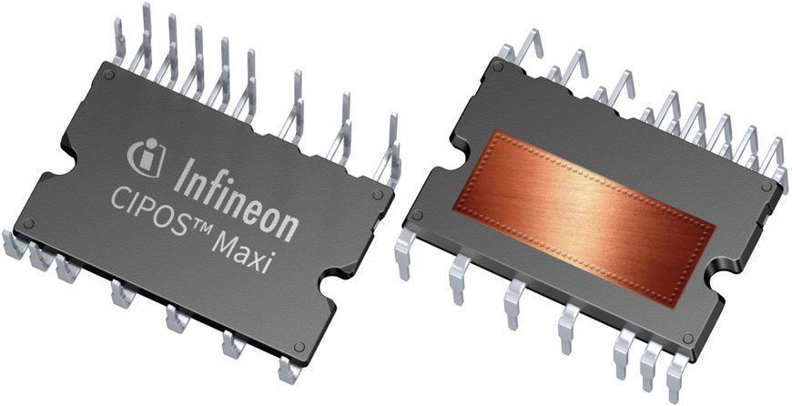 Infineon presents high-performance CIPOS Maxi Intelligent Power Modules for industrial motor drives of up to 4 kW