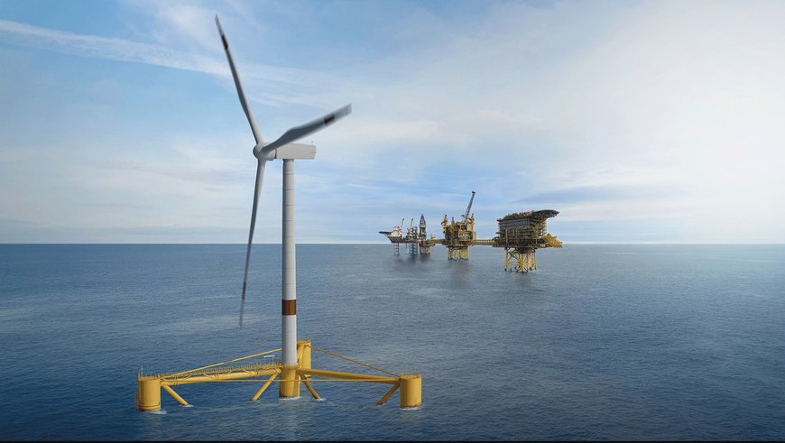 TotalEnergies launches a floating offshore wind pilot project to supply renewable electricity to an offshore oil & gas platform in the North Sea