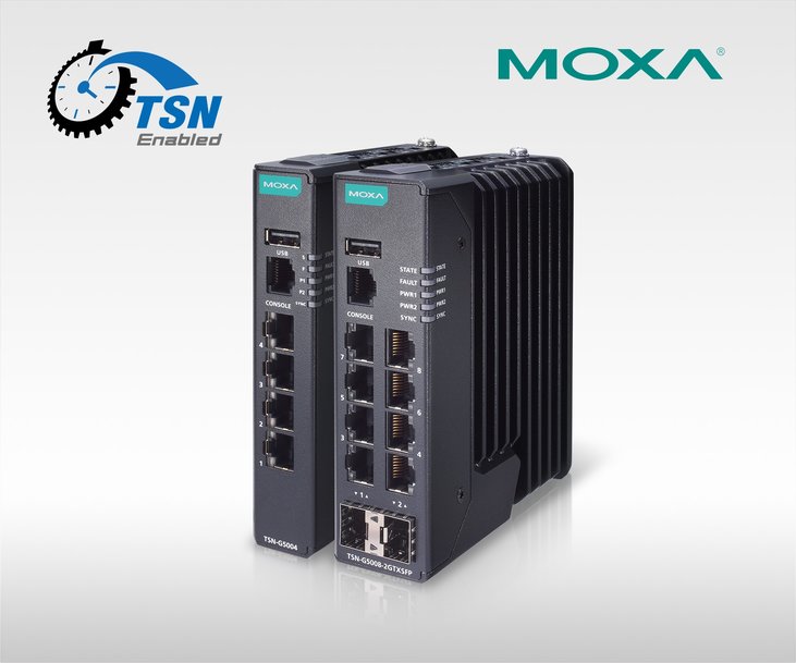 Moxa’s TSN Ethernet Switches Obtain the World’s First TSN Component Certification to Advance Unified Communication for Time-sensitive Networking