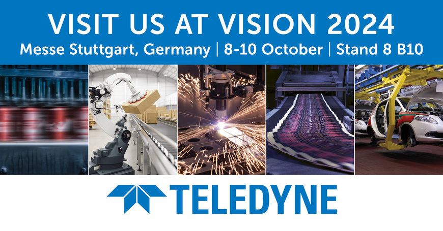 Teledyne to highlight an extensive range of industrial imaging technology solutions at VISION 2024