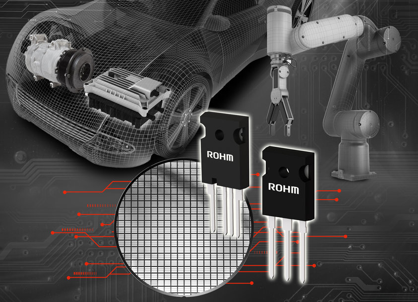 ROHM’s New 1200V IGBTs Achieve Industry-Leading* Low Loss Characteristics with High Short-Circuit Tolerance