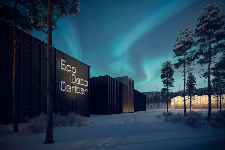 Sustainable data protection: EcoDataCenter in Sweden relies on mtu backup generators from Rolls-Royce that run on HVO fuel