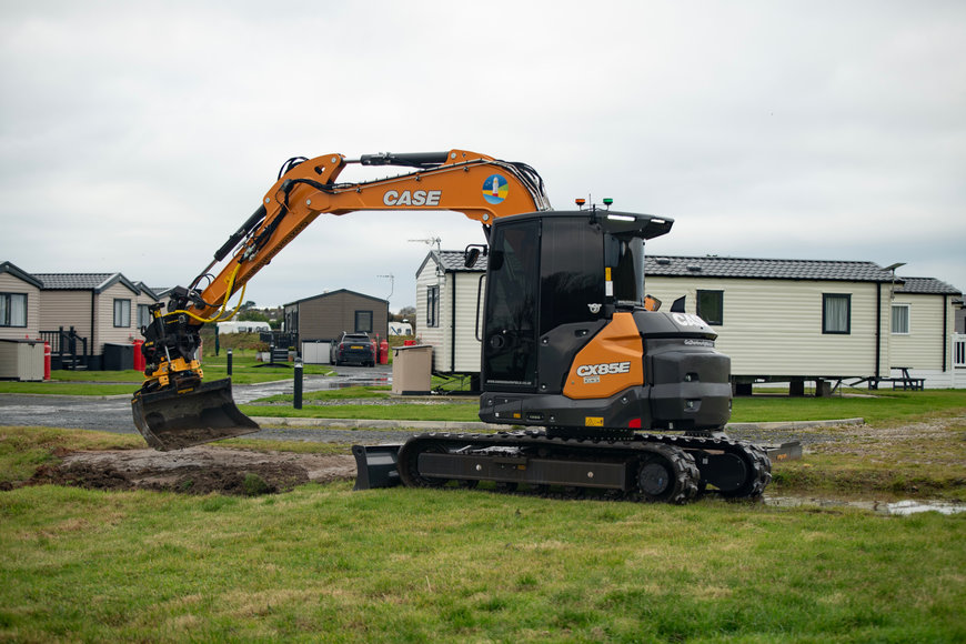 HOLIDAY HOME PROJECT FOR UK’s FIRST CASE CX85E 