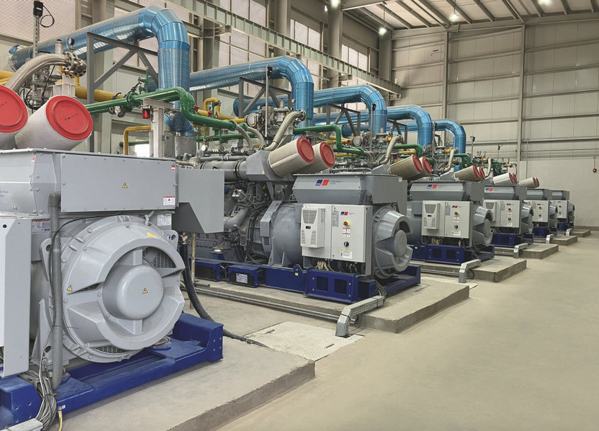 mtu gas gensets from Rolls-Royce supply electricity for Africa’s first rice straw MDF production facility